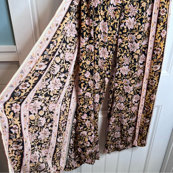 Billabong Women’s ‘Split Spirit’ Floral Print Wide Leg Pull on Pants. Medium. - Picture 8 of 15